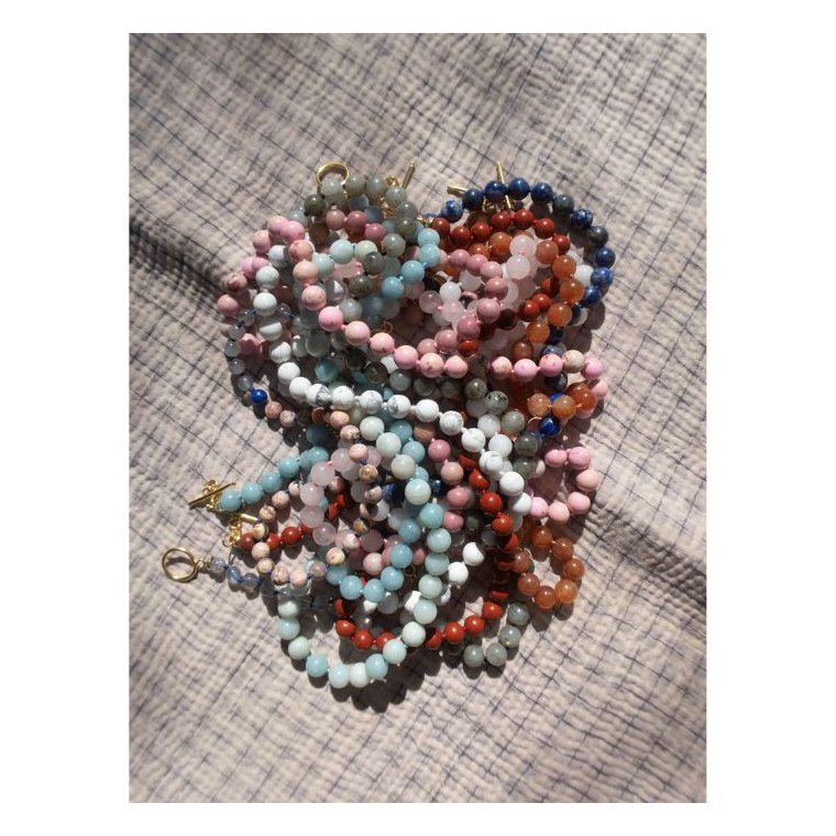 Craft Sisters - Aunties Halskde - Pink Turquoise