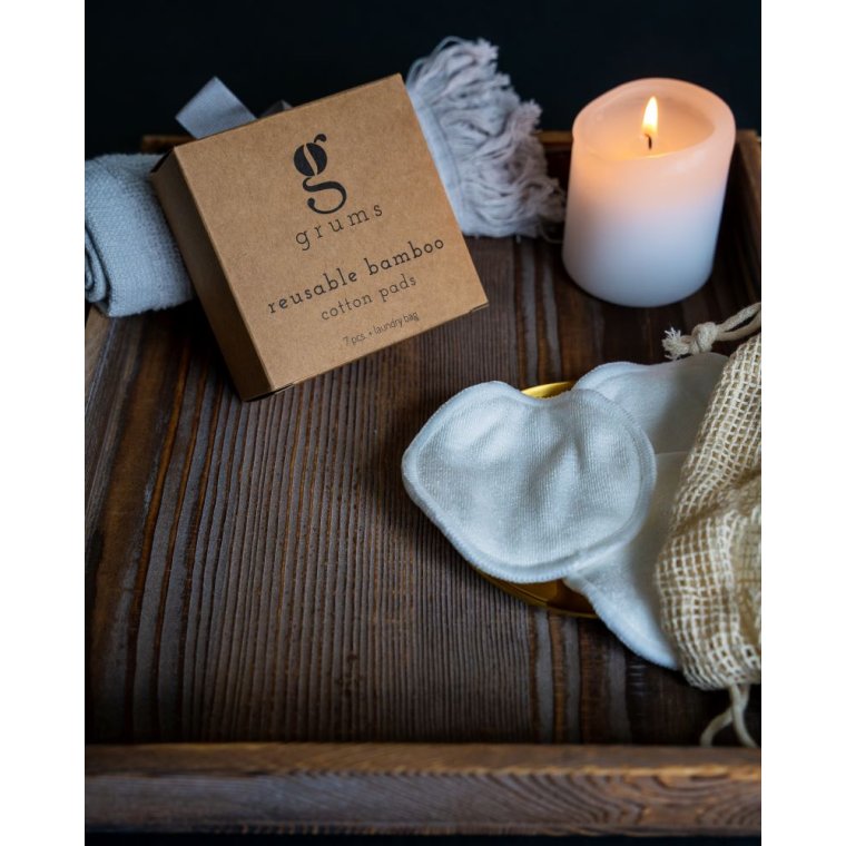 Grums - Reusable bamboo cotton pads