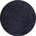By Basics - 4501 Bubble Wool shirt wide w/large rollneck - midnight blue melange