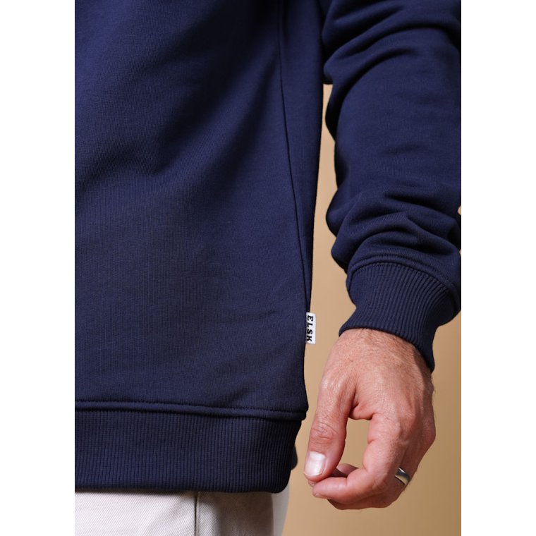 ELSK - GLOBE MEN'S RAGLAN CREWNECK - DARK NAVY