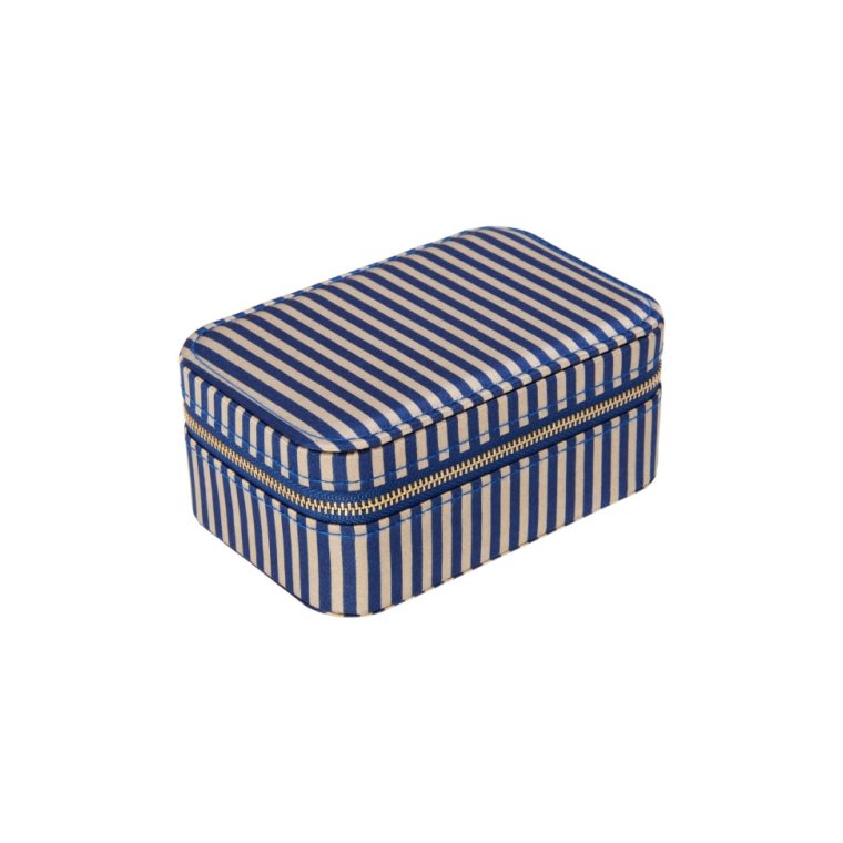 PICO - Large Jewelry Box - Navy Stripe