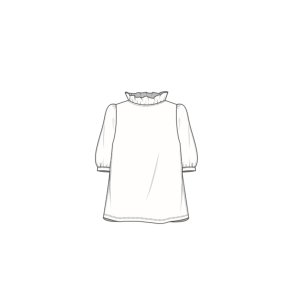 OWN By Basics - 13005 - blouse puff - pale rose