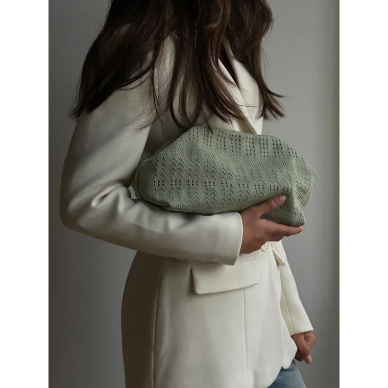 PICO - Rosalia Clutch - Vintage Rose Glitter