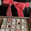 PICO - French Heart Pendant - scarlet - forgyldt