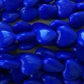 PICO - French Heart Pendant - blue - forgyldt