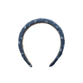 N�MPH - NUKYLE HAIRBAND - Medium Blue Denim