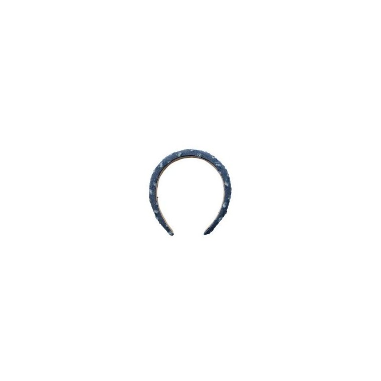 N�MPH - NUKYLE HAIRBAND - Medium Blue Denim