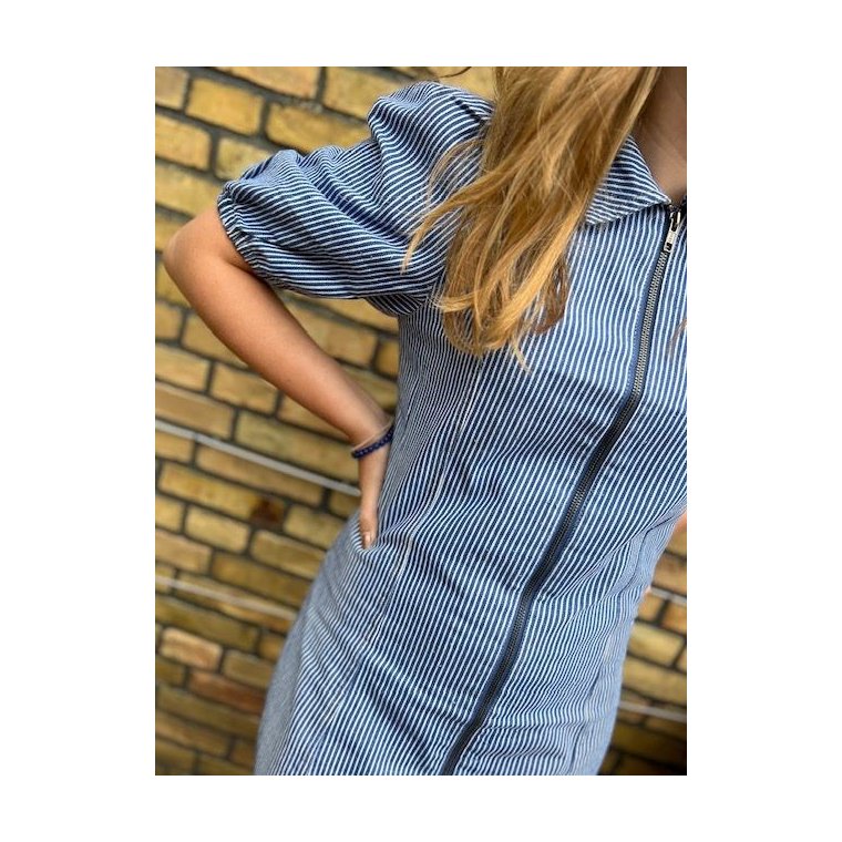 Nmph - NUPERNILLE DRESS - MEDIUM BLUE DENIM