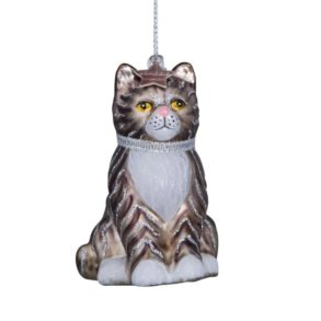 Vondels - Julekugle i glas - Gr kat