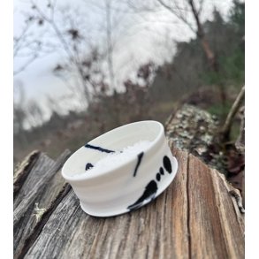 Trine Thorup Keramik - Saltkar i Bl blge - hndrejet keramik