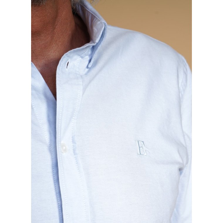 ELSK - OXFORD MEN'S BD SHIRT - LIGHT BLUE