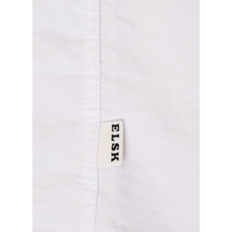 ELSK - OXFORD MEN'S BD SHIRT - WHITE