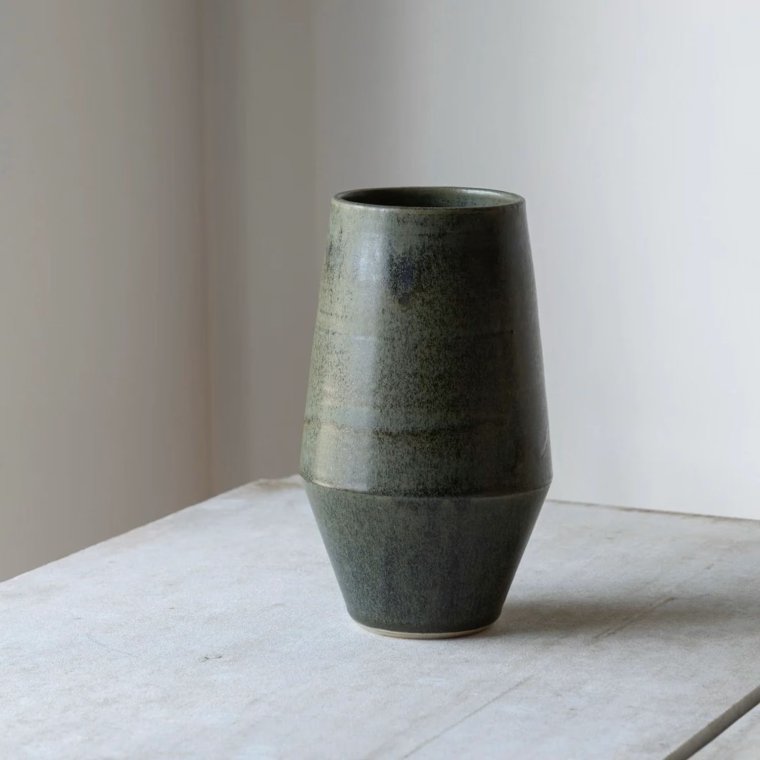 Julie Damhus Studio - ODA - the garden vase stor - gr�n	