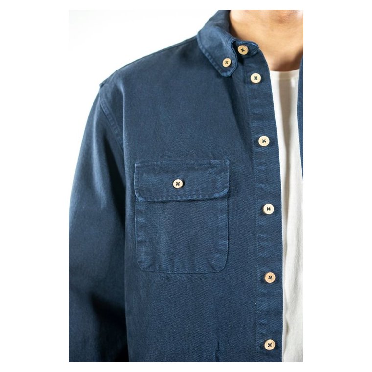 LAKOR - KNOKKEL SHIRT - navy