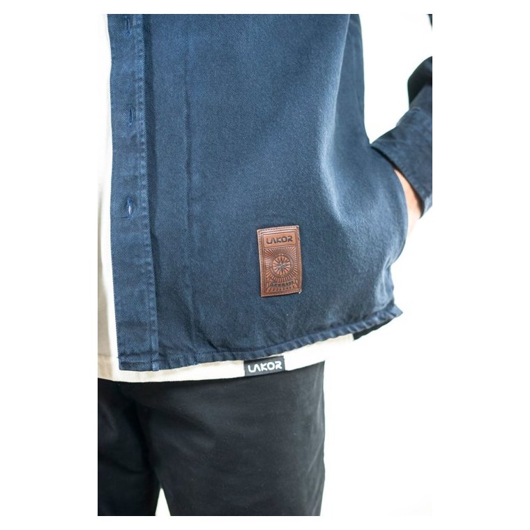 LAKOR - KNOKKEL SHIRT - navy
