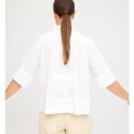 OWN By Basics - 13038 lab coat blouse - white