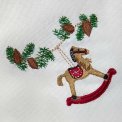 Langkilde & Sn - Juleserviet med gyngehest