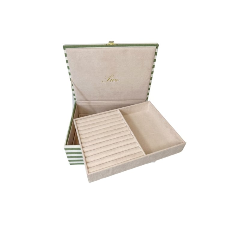 Pico - Giant Jewelry Box - Apple stripe