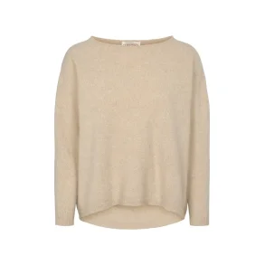 GORRIDSEN - Leda Blouse - wool - Beige Moulin�