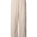 Studio Feder - BELLA PANTS - POPLIN - BROWN BEACH STRIPE