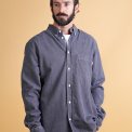 ELSK - CHAMBRAY MEN'S BD SHIRT - WASHED GREY