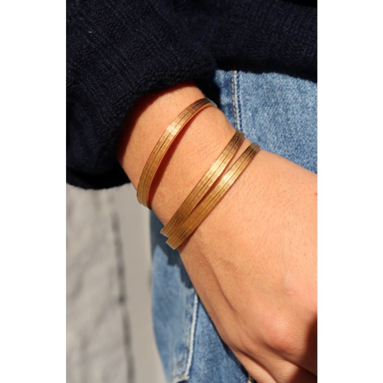 PICO - Olive Armbnd - forgyldt