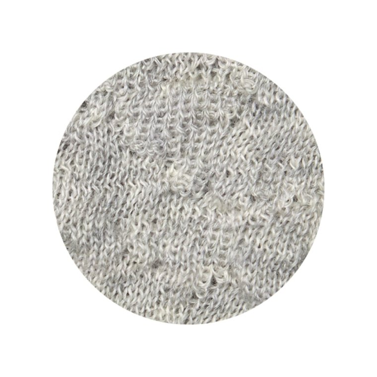 By Basics - 1504 Bubble Wool wrist warmer - dawn grey melange