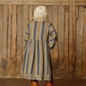MCVERDI - Stribet kjole i hr/bomuld - Mc984c - blue/golden
