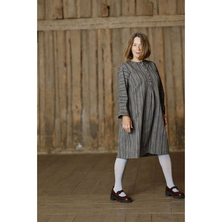 MCVERDI - Tunikakjole i grbl - Mc989b - blue stripe