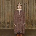 MCVERDI - Tunikakjole med violet kastanje print - Mc991b - purple chestnut