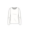 By Basics - 4002 Shirt R-Neck L/S - artic melange