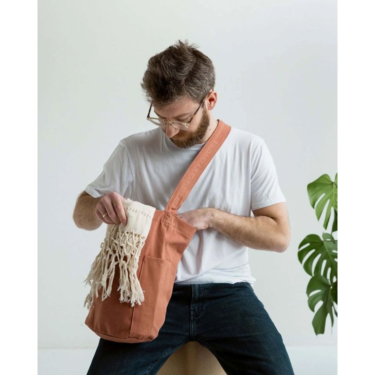 TINTOK - GOTS Mira canvas copper brown