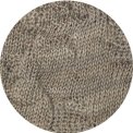 By Basics - 4501 Bubble Wool shirt wide w/large rollneck - elephant melange