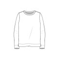By Basics - 4068 sweather w/small turtleneck l/s - granite