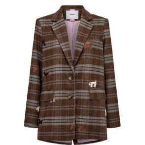 N�MPH - NUEZMA OVERSIZE BLAZER - Kelp