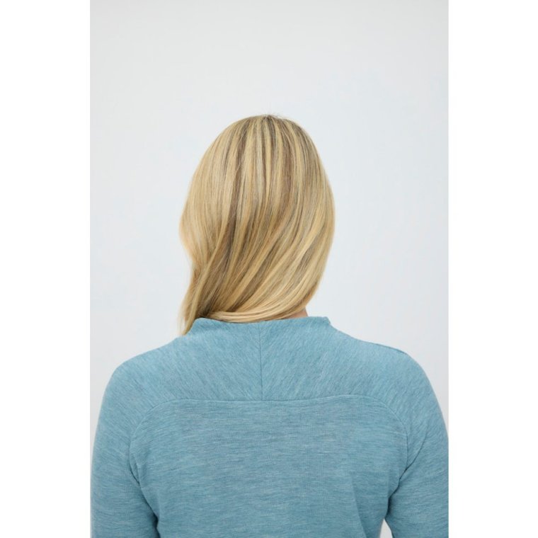 By Basics - 4063 shirt w saddle back - artic melange