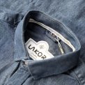 LAKOR - ORGANIC DENIM SHIRT - dark blue