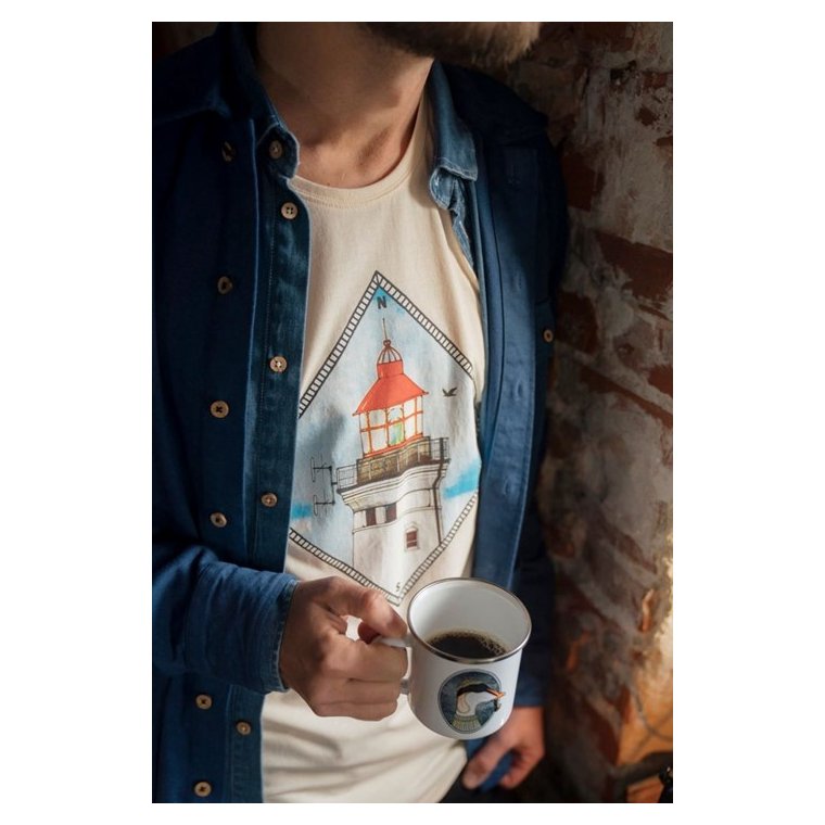 LAKOR - ORGANIC DENIM SHIRT - medium blue