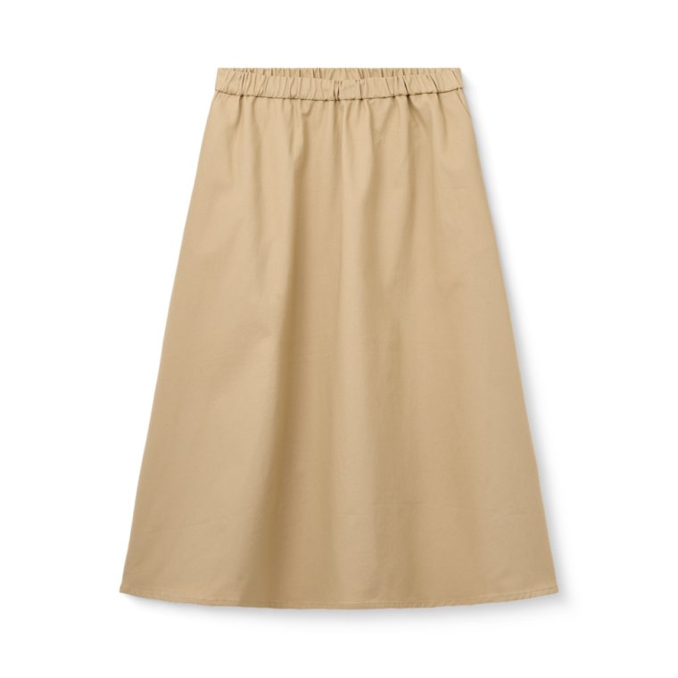 Studio Feder - AGNES SKIRT - COTTON - SAND BEIGE