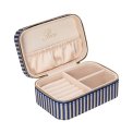 PICO - Large Jewelry Box - Navy Stripe