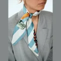 MP DENMARK - Kimberly silk scarf - Cream