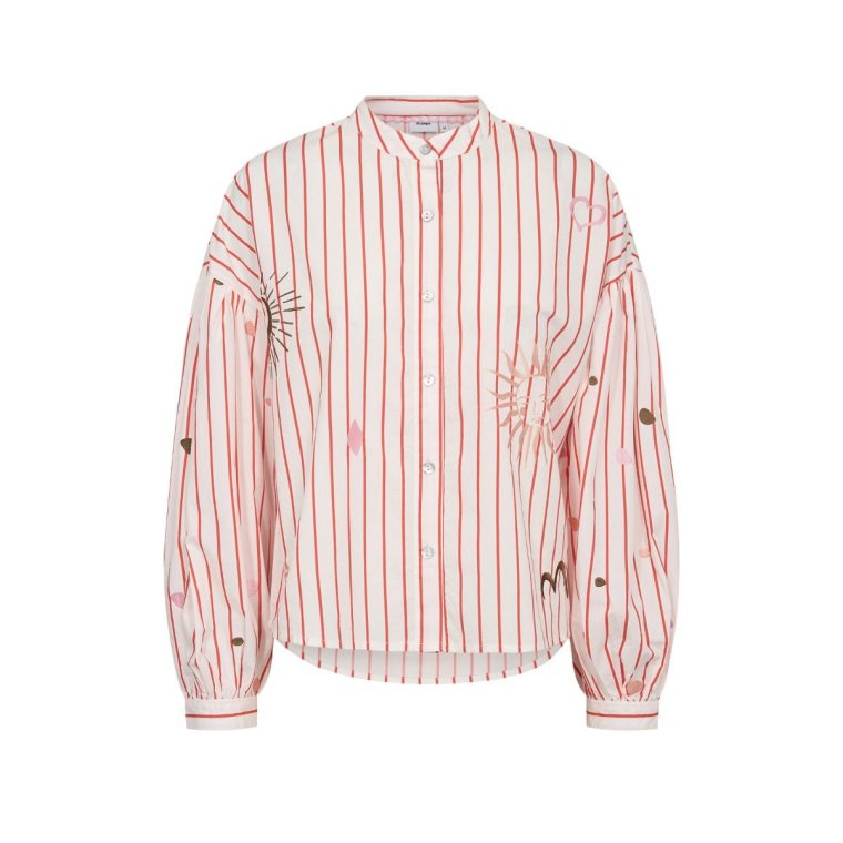 N�MPH - NUSOLEIMA SHIRT - Cloud Dancer