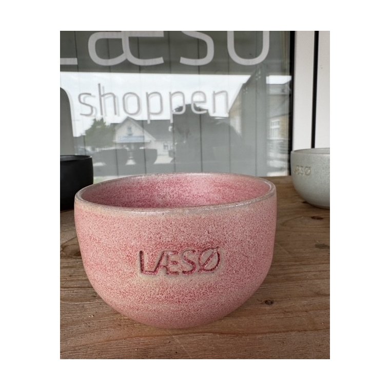 Ls keramik skl rosa + Ls Salt 200g i lrredspose