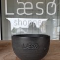 Læsø keramik skål blå + Læsø Salt 200g i lærredspose