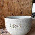 Læsø keramik skål mint + Læsø Salt 200g i lærredspose