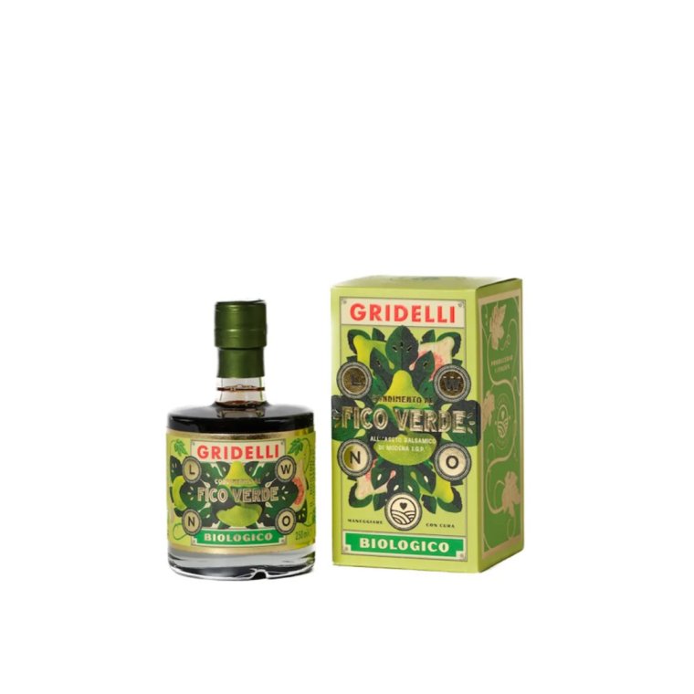 Gridelli - Aceto Balsamico Al Fico Verde - Balsamico Med Figen