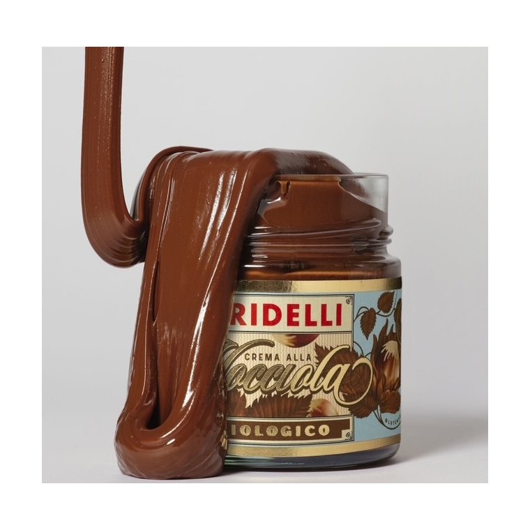 Gridelli - Crema alla nocciola - kologisk Hasselnddecreme