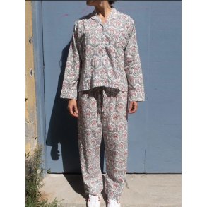 Craft Sisters - Classic Pyjamas Blockprint - Jaipur Flower