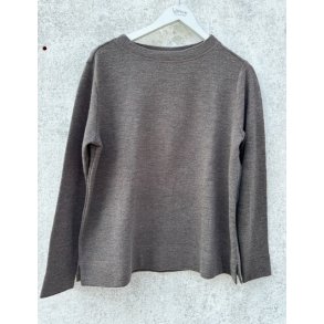  By Basics - 4068 sweather w/small turtleneck l/s - earth melange