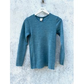 By Basics - 4002 Shirt R-Neck L/S - artic melange